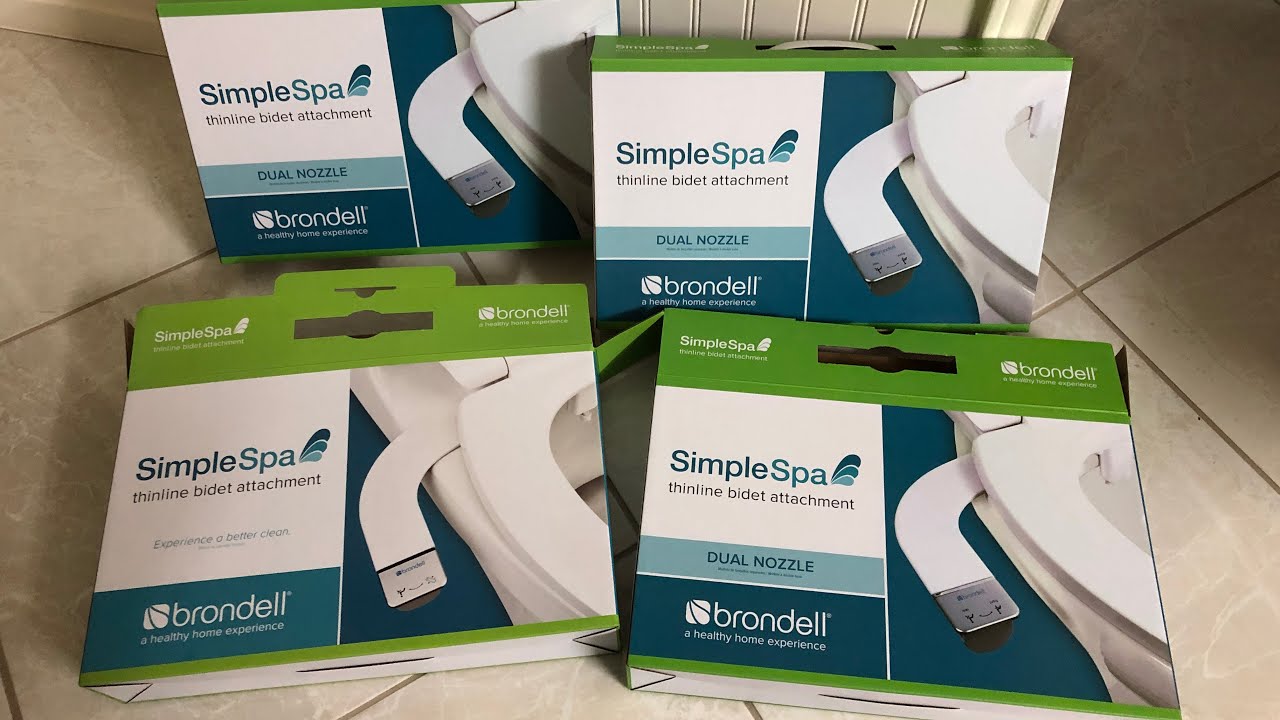 Difference between SimpleSpa Bidet Single Nozzle and Dual Nozzles - YouTube
