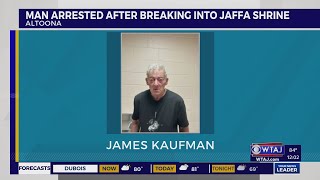 Man arrested after breaking into, trying to ‘burn down’ Altoona’s Jaffa Shrine | WTAJ
