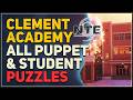 All Clement Academy Anomaly Puppet &amp; Student Puzzles Neverness to Everness (NTE)