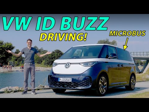 VW ID Buzz Driving Review: Passenger vs Cargo - Will the EV Microbus Convince Multivan T7 Customers?