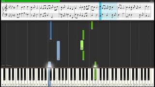 J. S. Bach  - Aria “Warum betrübst du dich” BWV 516 [Piano Tutorial]