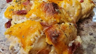 Chicken Bubble Biscuit Bake Casserole