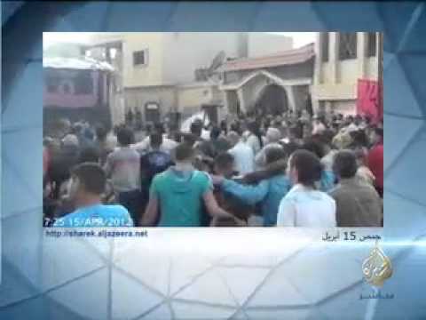 استمرار القصف على حي بابا عمرو