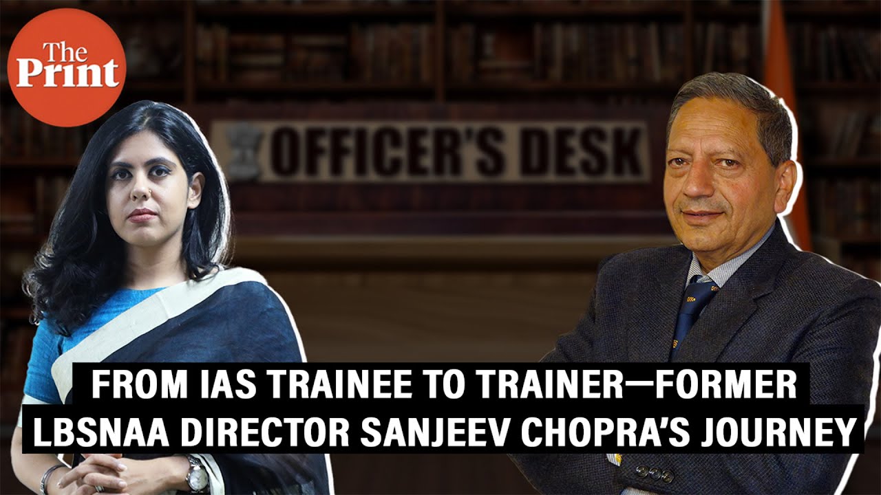 We’re umpires, not batsmen: Former LBSNAA director Sanjeev Chopra’s dos & don’ts for IAS officers