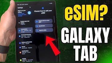 How to Add eSIM on Samsung Galaxy Tab S10 FE