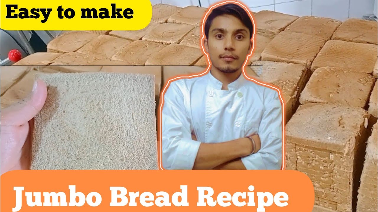 Jumbo Bread 🍞 Recipe, sandwich Bread Recipe, homemade bread recipe
