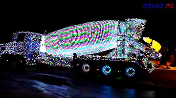 XE TRỘN BÊ TÔNG KHỔNG LỒ MÀU SẮC   LIÊN KHÚC NHẠC THIẾU NHI VUI NHỘN #154