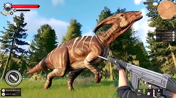 Dinosaur Hunter 3D Hunting Games Android Gameplay - Part 1