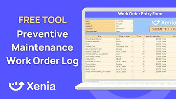 Work Order Log - Free Tool by Xenia