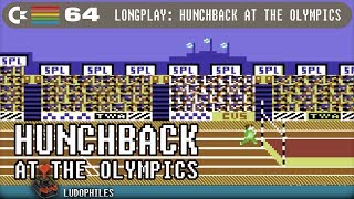 Hunchback at the Olympics C64 Longplay [66] Full Playthrough / Walkthrough #c64 #retrogaming