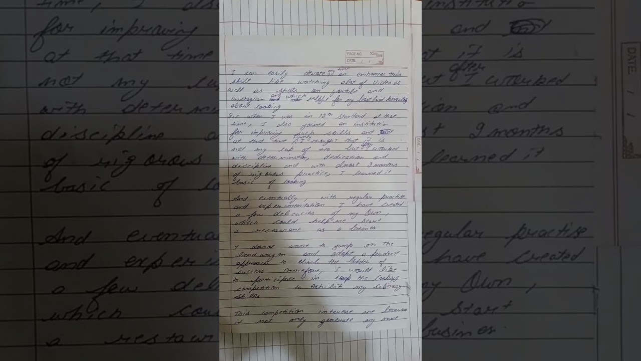 CUE CARD :- DESCRIBE A COMPETITION YOU WOULD LIKE TO TAKE PART IN 