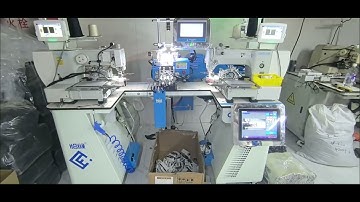 CharFane Double-head Automatic elastic joining machine（visual system）