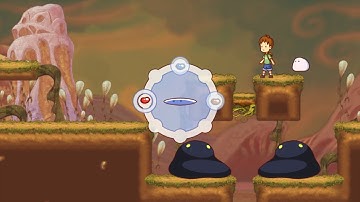 A boy and his blob PC Bonus Level 3-7, 100%, full walkthrough