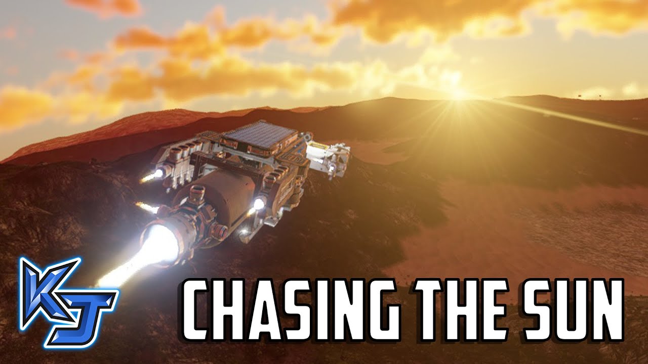 Space Engineers 2 - Colonizing The Almagest EP04 - "Chasing the setting ...