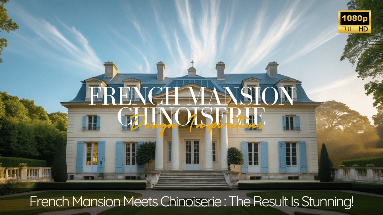 French Mansion Meets Chinoiserie: The Result Is Stunning!