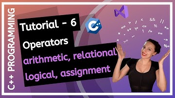 C++ FOR BEGINNERS (2025) - Operators in C++ PROGRAMMING TUTORIAL