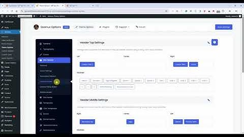 How to Create the Header Button Text and Link in WordPress