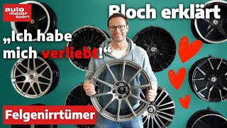 Das Geheimnis der Felgen: mehr als nur Optik! Bloch erklärt #247 | auto motor und sport