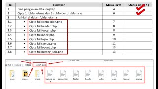 video Tutorial #4  Mencipta Fail PHP di dalam folder asmart_quiz (folder utama)