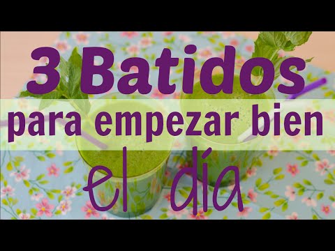 Vídeo: Comience Bien El Día Con Un Batido Verde Lleno De Vitaminas