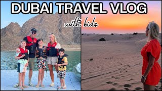 WE'RE IN DUBAI! ✈️☀️ FAMILY TRAVEL VLOG + NOT WHAT I EXPECTED!  Emily Norris AD