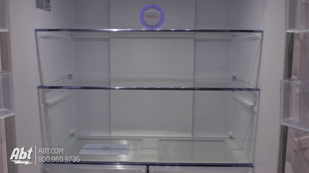 haier quad door refrigerator 3 door haier door refrigerator hrq16n3bg abt video gallery haier quad door refrigerator 3 door haier door refrigerator hrq16n3bg abt video gallery