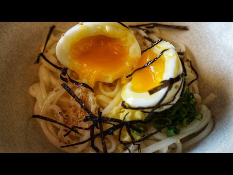 Simple and Addictive Japanese Kamatama Udon | Udon Noodles with