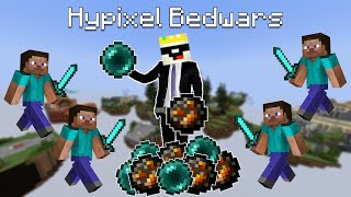 clutching while solo queuing 4s | Hypixel Bedwars @StevenR8