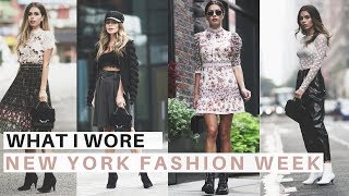 4 New York Fashion Week Outfits | How to Style NYFW