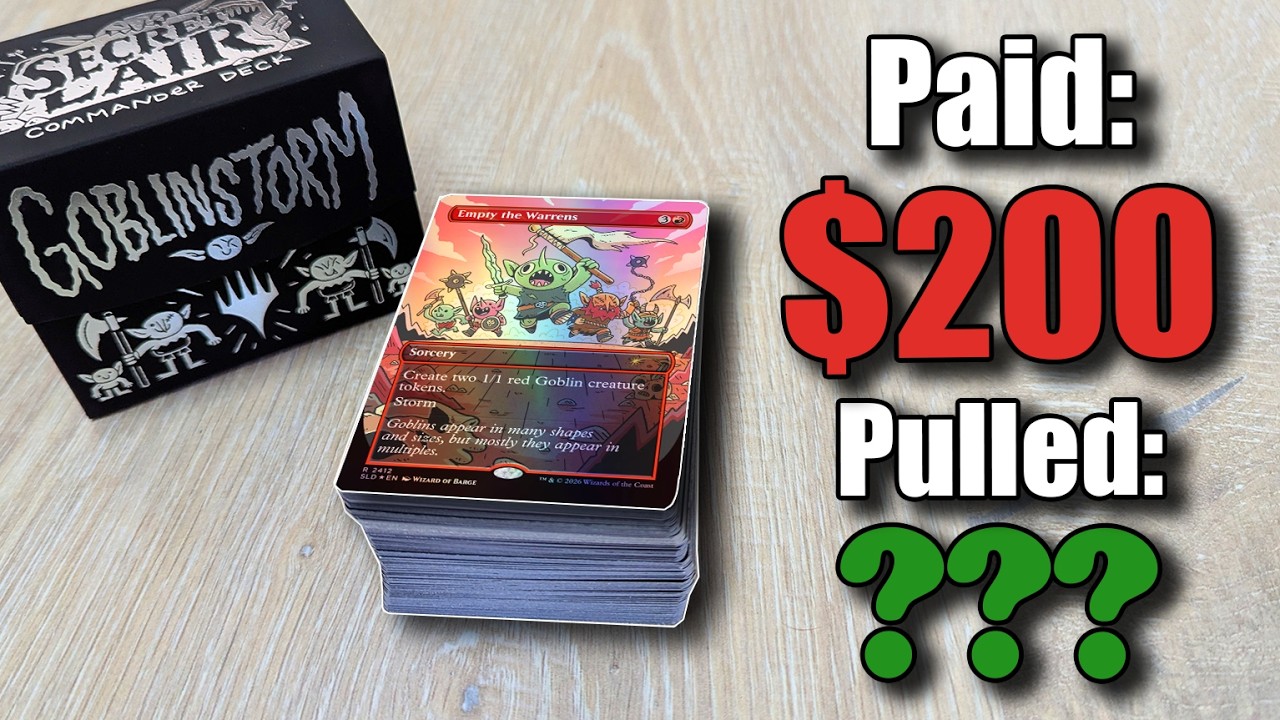 Let's Pull At Least $200 From The Goblinstorm Deck. - YouTube