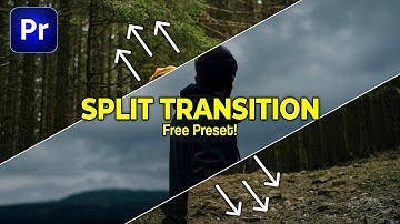 How to Create Smooth Split Screen Transition in Adobe Premiere Pro