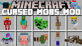 Minecraft CURSED MOBS / CURSED WORLD MOD! (Minecraft Mods) @AA12