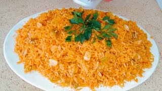 #43 طريقة عمل  التمن  الاحمر ( الرز الاحمر) الطعم شهي جداً و لذيذ (المطبخ الكردي)