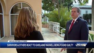 Reaction to the Ghislaine Maxwell trial verdict