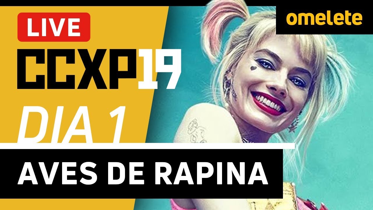 omelete on X: @MargotRobbie OUTRA ARLEQUINA DE AVES DE RAPINA, MAS ESSA DE  QUEIXO ERGUIDO #CCXP19 #GEEKse  / X