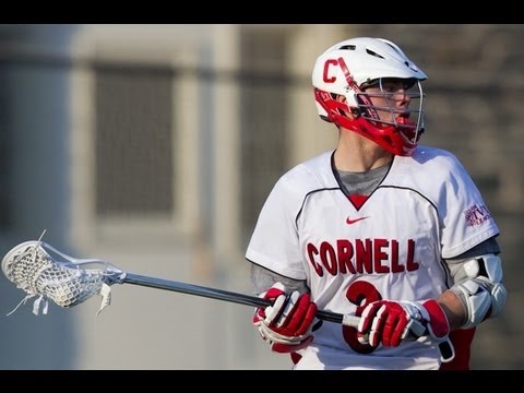 Rob Pannell in Cornell's 15 to 6 win over Virginia...