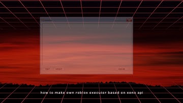 how to make roblox xeno-based executor with f0g0ttAPI