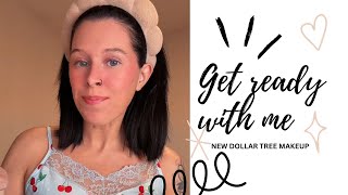 TRYING NEW DOLLAR TREE MAKEUP | get ready with me