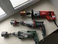 Лунка под подрозетник за 8 сек. Сверлим Hitachi, Metabo UHEV 2860-2, Milwaukee DD 2-160.