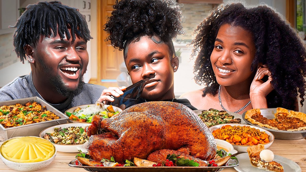 Thanksgiving Food Debate With Growing Painz! (Homemade vs Store Bought) *MUST WATCH*