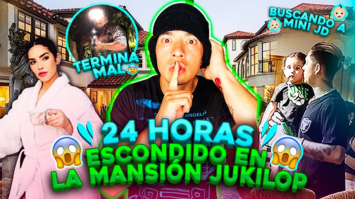 24 HORAS ESCONDIDO EN LA CASA JUKILOP | BUSCANDO A MINI JD