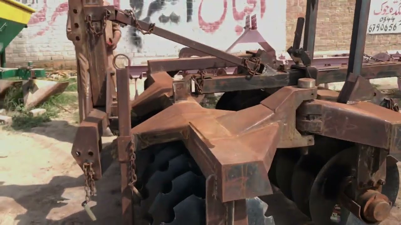 IQBAL AGRO OKARA Disc harrow/cultivator 13phali/cultivator 11phali/CHEEZAL 7 kur/Rotavator 48phala/