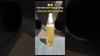 Stop Hair Fall in 7 Days? Methi + Clove Spray for fast hair growth #shorts