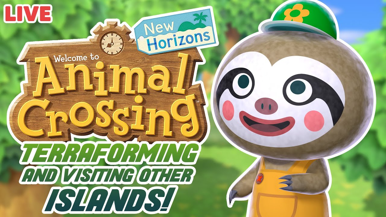 Terraforming and Visiting other Islands in Animal Crossing: New