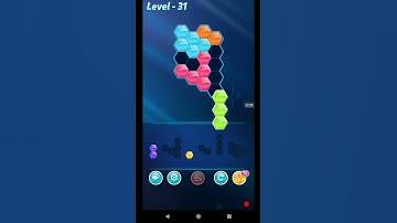 BLOCK HEXA PUZZLE LEVEL 31 ANSWERS VARIETY A LEVEL PACK
