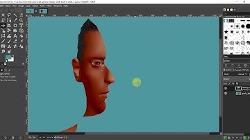 Gimp Tutorial : Front Facing Profile Illusion