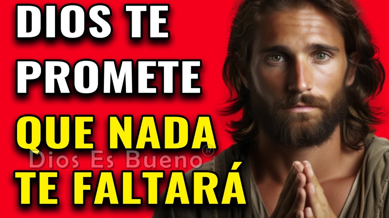Dios te dice hoy: No tienes que preocuparte, mis promesas son ...