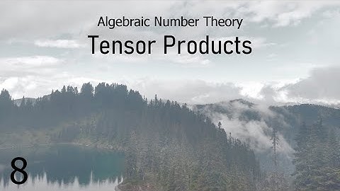 Algebraic Number Theory 8: Tensor Products