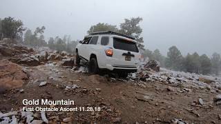 5th Gen 4Runner TRD PRO off roading on Gold Mountain in Big Bear, CA 11.28.2018 by Tyler Buffett 5,483 views 5 years ago 4 minutes, 9 seconds
