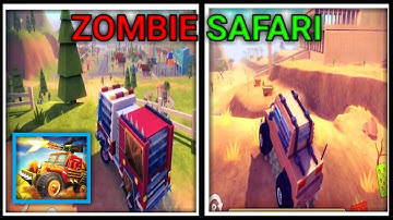 Zombie Safari 👻 || Zombie Safari gameplay 🤠 😎🎯
